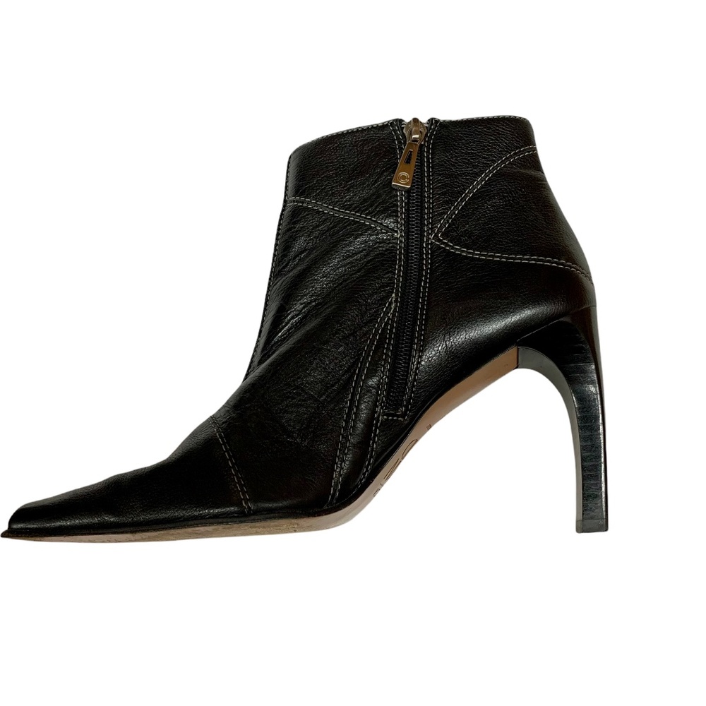 Joan & David Leather Ankle Boots